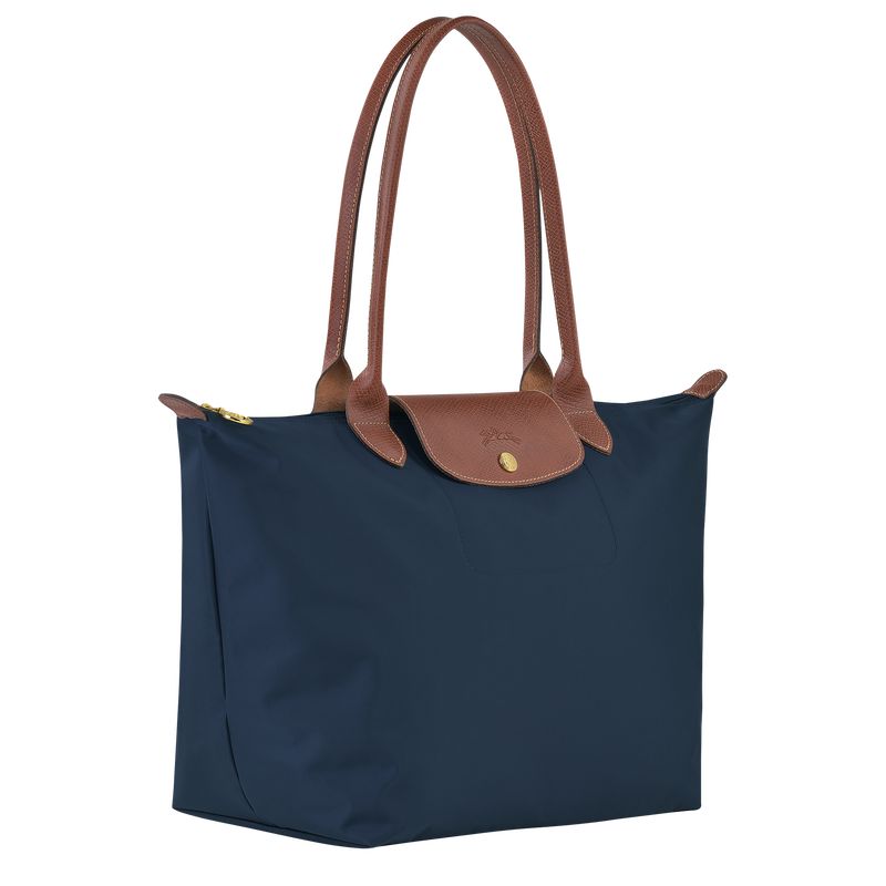 Navy Longchamp Le Pliage Original L Women Tote Bag | Ksa-408SVDPQW