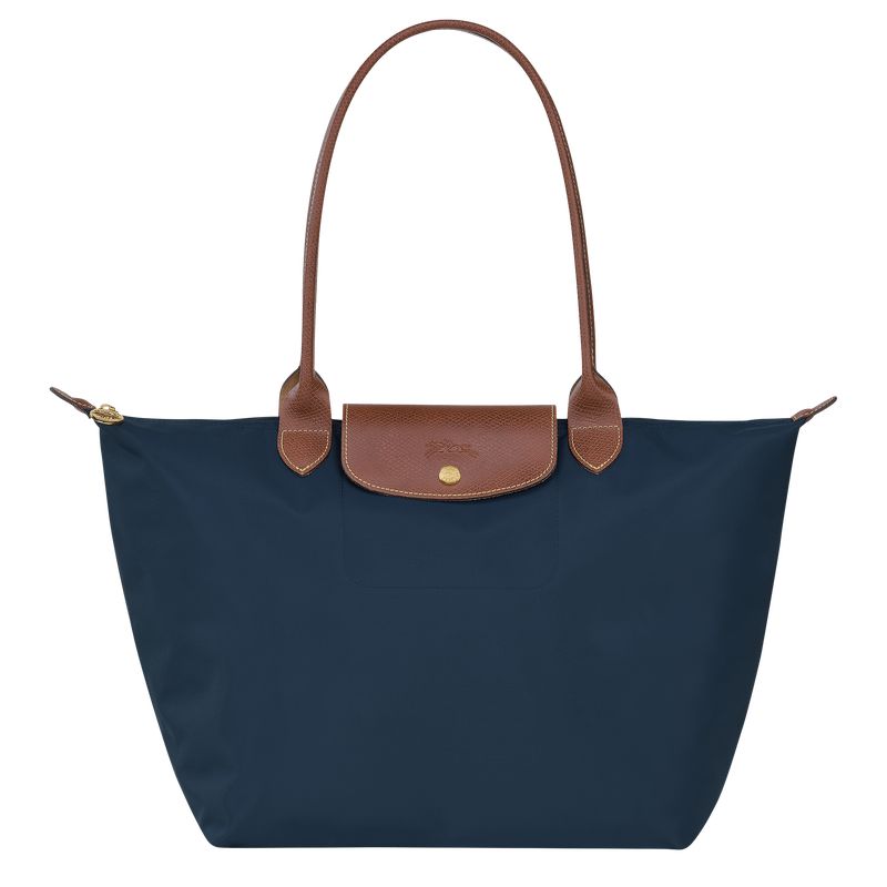 Navy Longchamp Le Pliage Original L Women Tote Bag | Ksa-408SVDPQW
