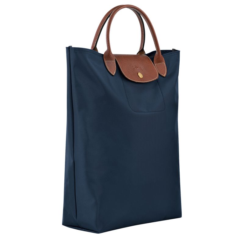 Navy Longchamp Le Pliage Original M Men Tote Bag | Ksa-320HVTIXW
