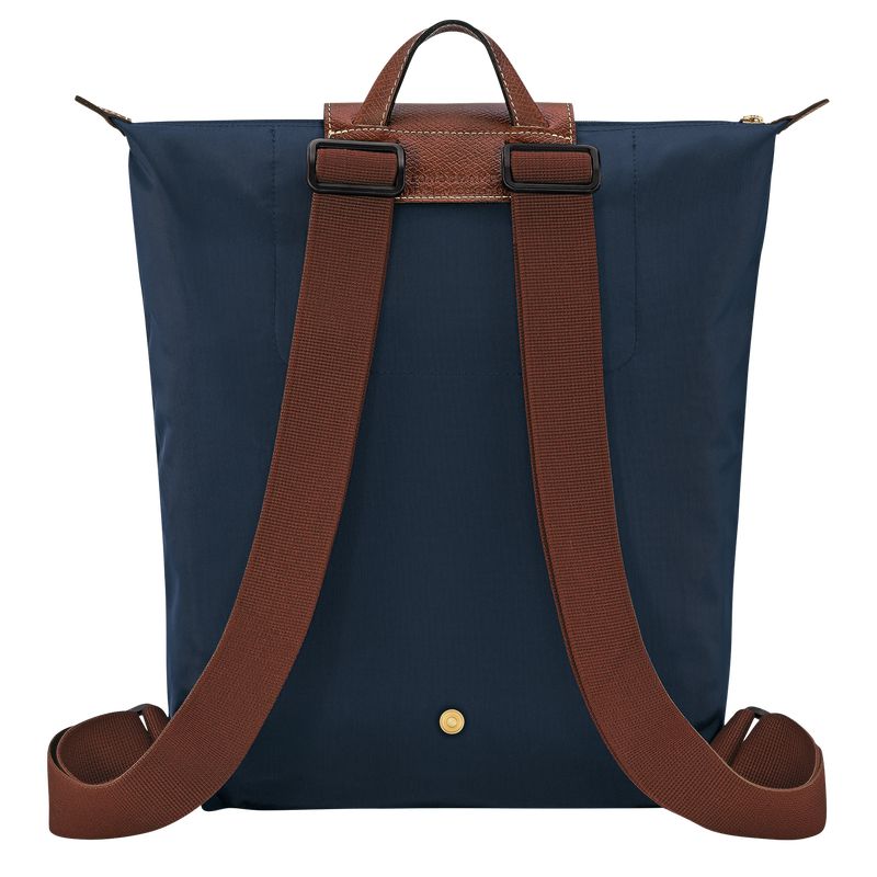 Navy Longchamp Le Pliage Original M Men Backpack | Ksa-071XNGRVT