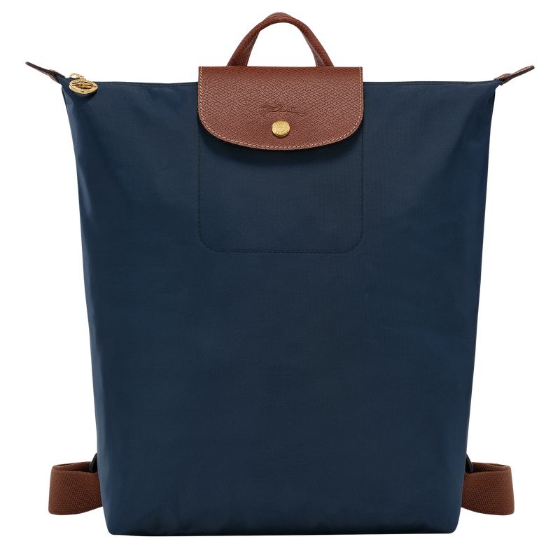 Navy Longchamp Le Pliage Original M Men Backpack | Ksa-071XNGRVT