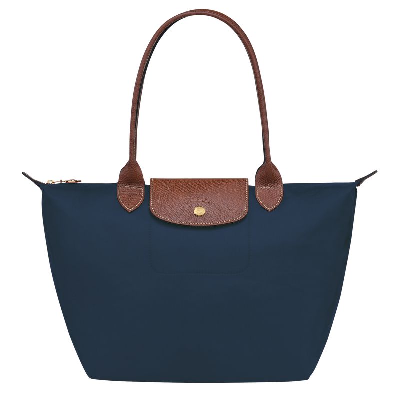 Navy Longchamp Le Pliage Original M Women Tote Bag | Ksa-590IRNYLE