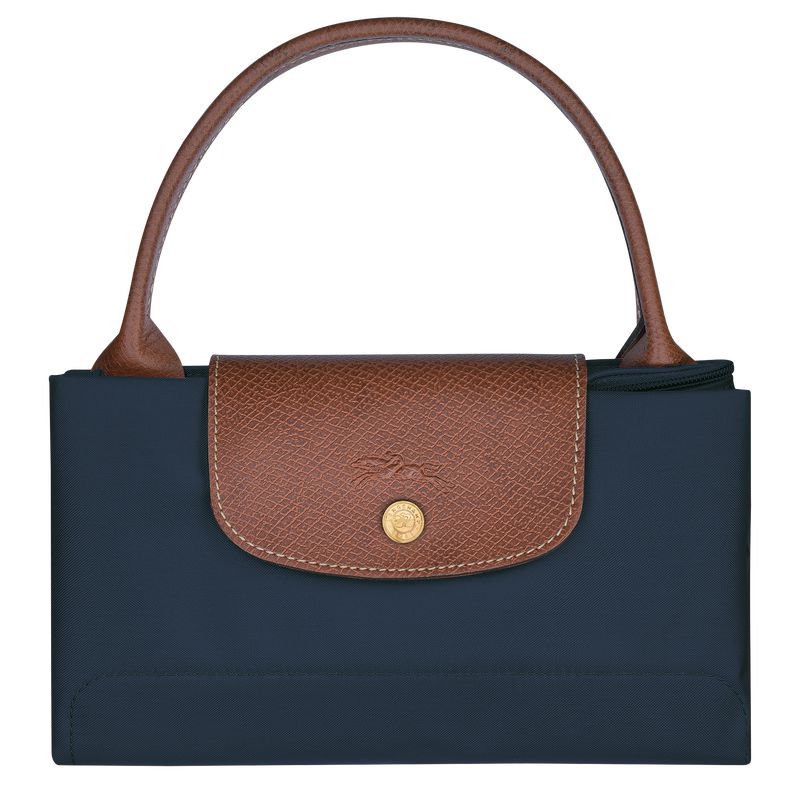 Navy Longchamp Le Pliage Original M Women Handbag | Ksa-041KWOULV