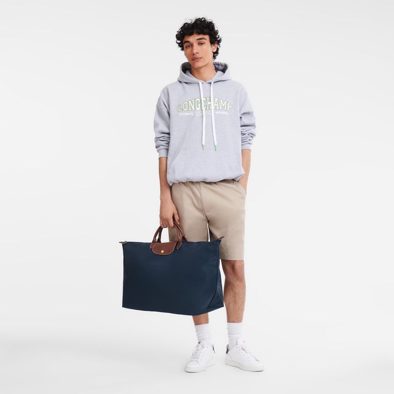 Navy Longchamp Le Pliage Original Xl Men Travel Bag | Ksa-203MJXITH