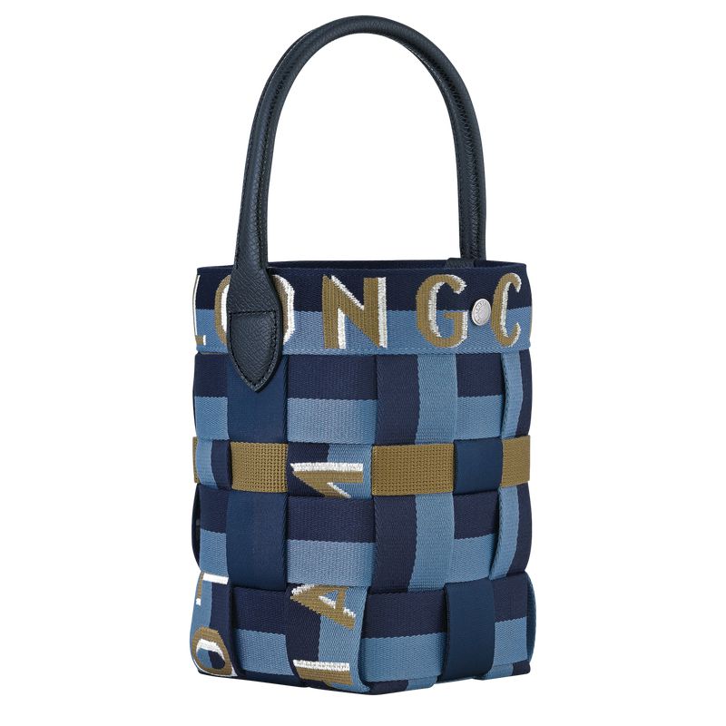 Navy Longchamp Re-play Xs Women Bucket Bag | Ksa-819IDOZBH