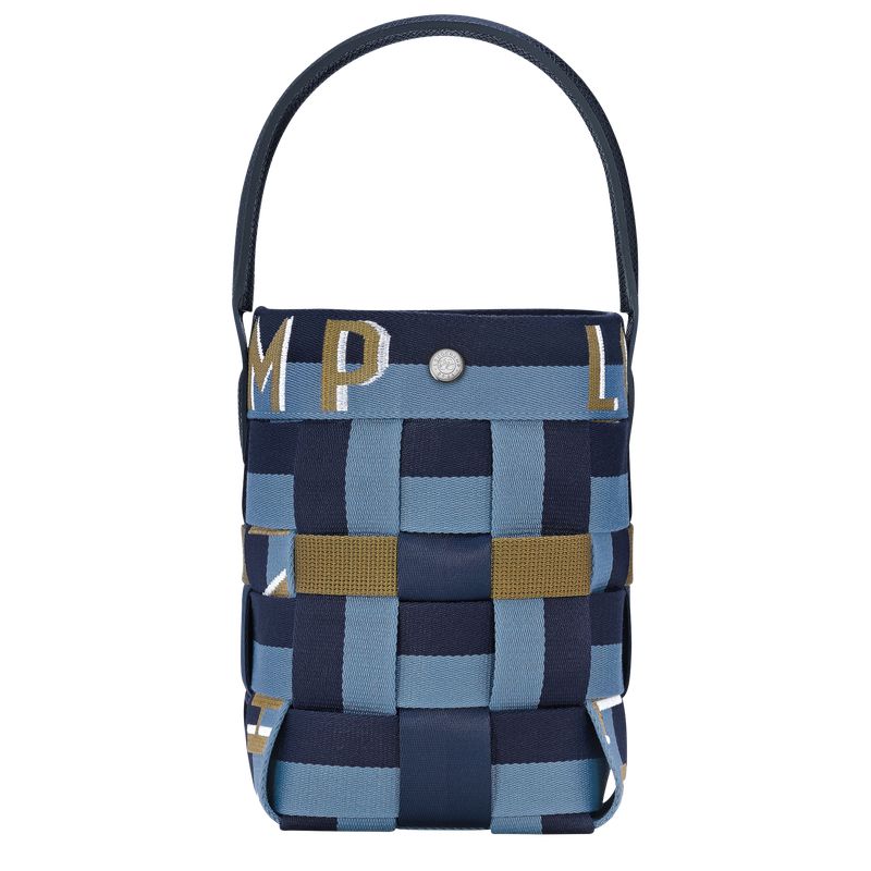 Navy Longchamp Re-play Xs Women Bucket Bag | Ksa-819IDOZBH
