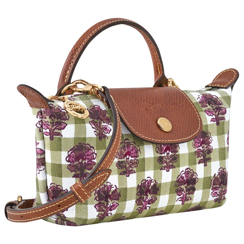 Olive Longchamp Le Pliage Collection Xs Women Pouch | Ksa-927RKTMVH