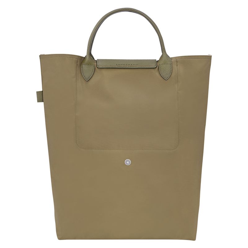 Olive Longchamp Le Pliage Green M Men Tote Bag | Ksa-368REBWMS
