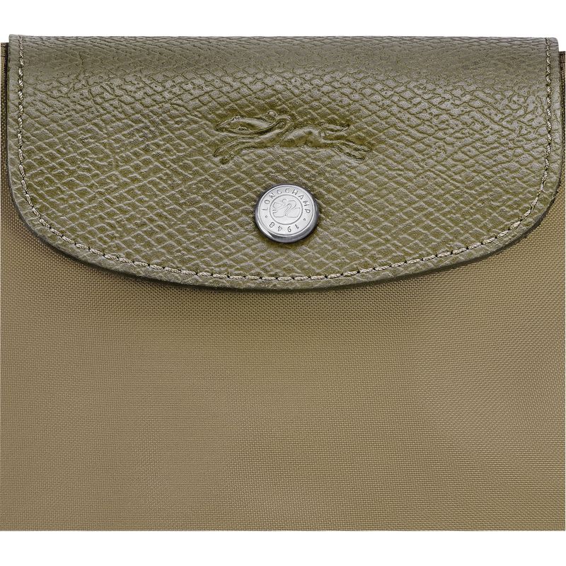 Olive Longchamp Le Pliage Green M Men Tote Bag | Ksa-368REBWMS