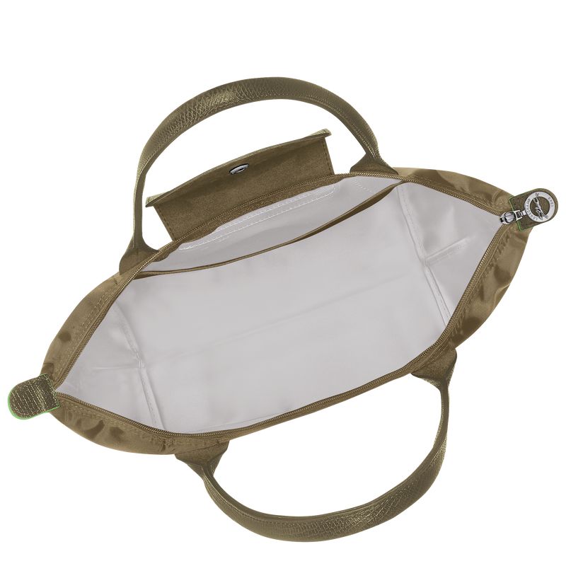 Olive Longchamp Le Pliage Green M Women Tote Bag | Ksa-570XQSAMT