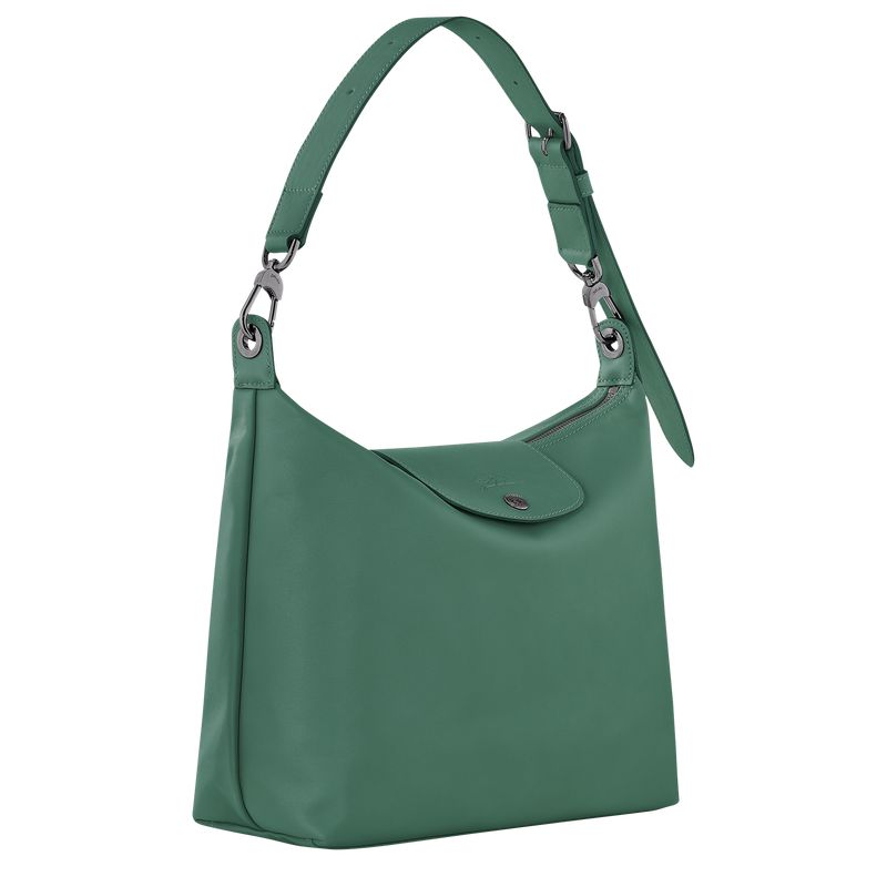 Olive Longchamp Le Pliage Xtra M Women Hobo Bag | Ksa-945JMXFYH