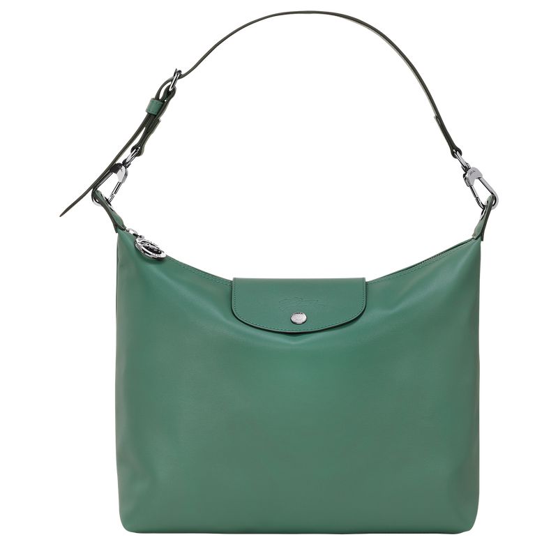 Olive Longchamp Le Pliage Xtra M Women Hobo Bag | Ksa-945JMXFYH