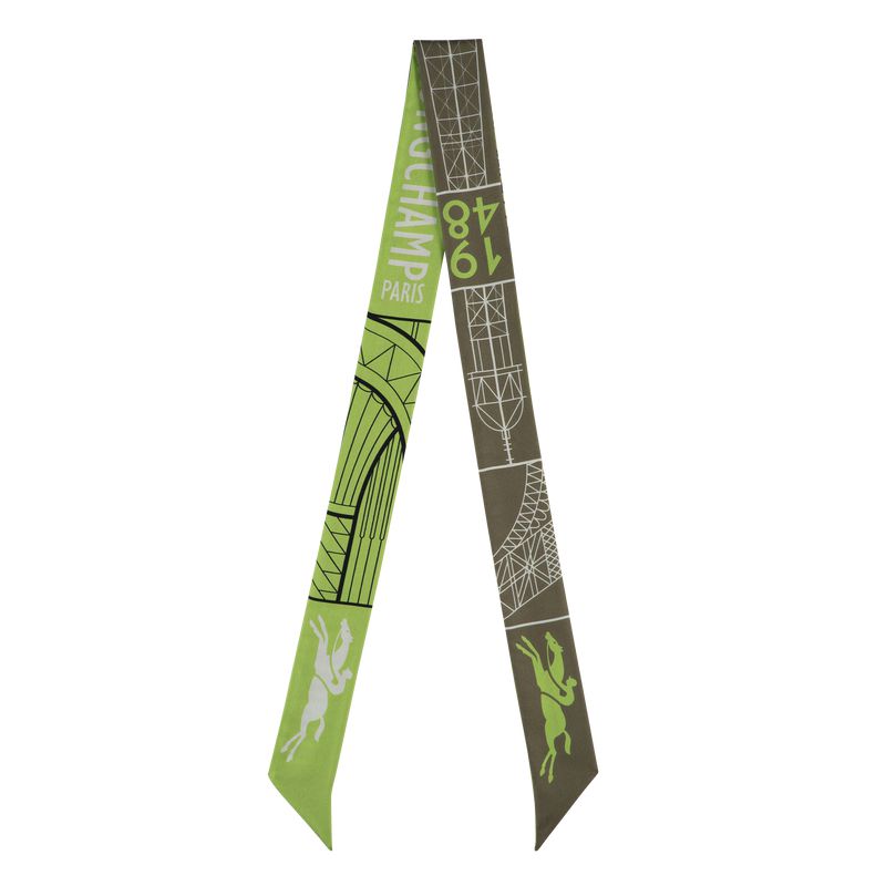 Olive / Multicolor Longchamp Eiffel Tower 1948 Women Headband | Ksa-856DWJQPY