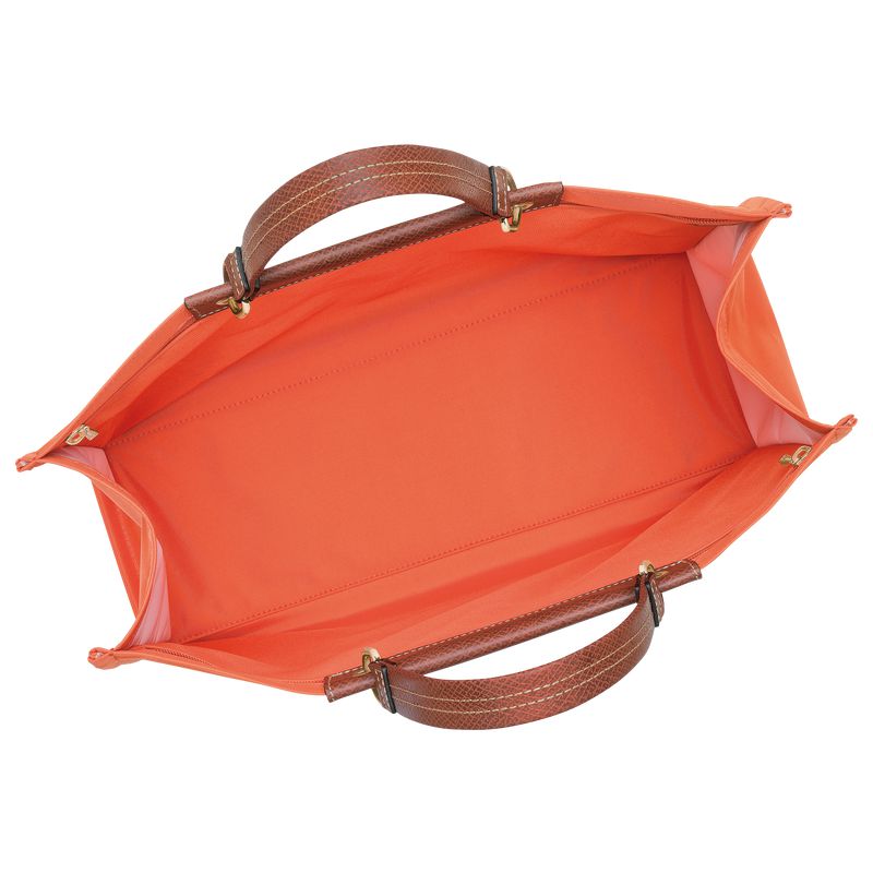 Orange Longchamp Cabas L Women Tote Bag | Ksa-586JEHIGY
