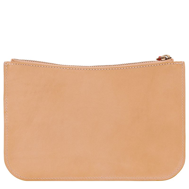 Orange Longchamp Le Foulonné Women Pouch | Ksa-421NZXAVF