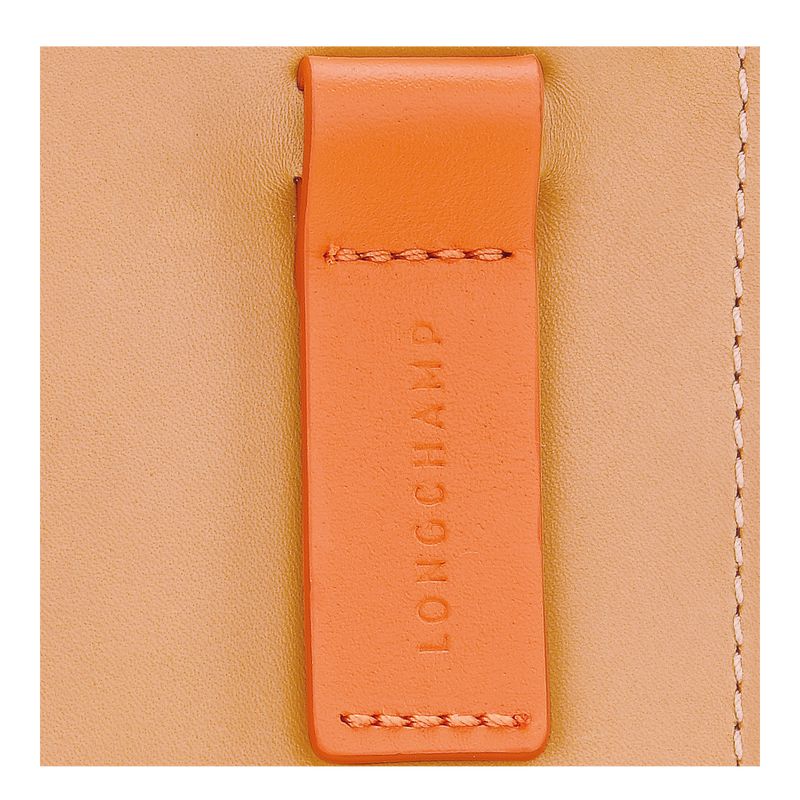 Orange Longchamp Le Foulonné Women Pouch | Ksa-421NZXAVF