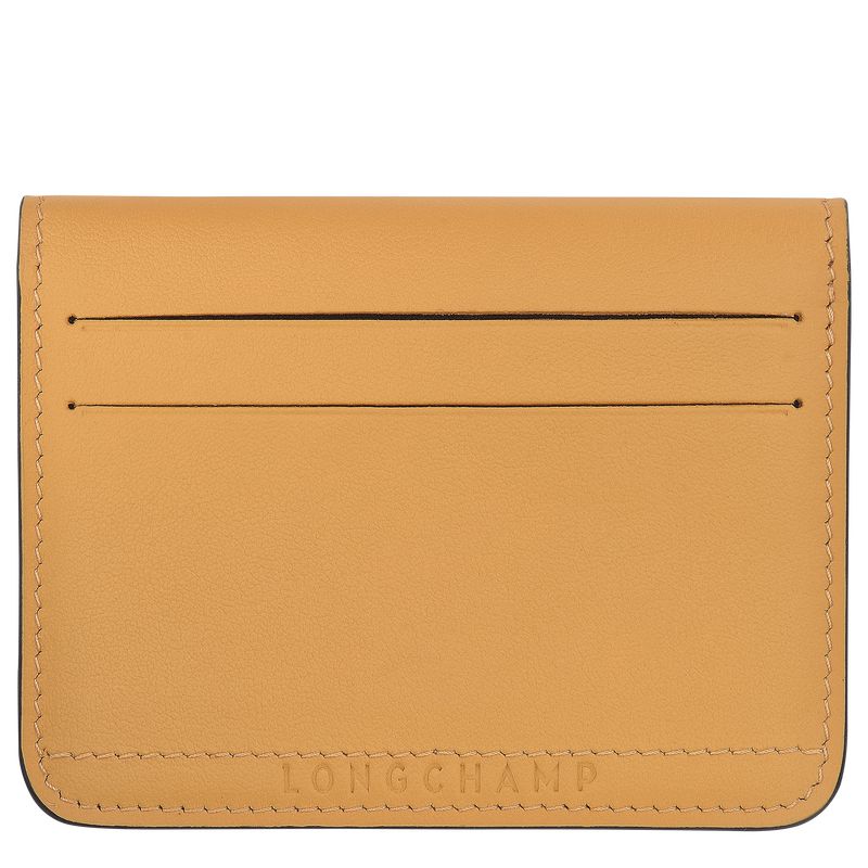 Orange Longchamp Le Pliage Xtra Men Card Holder | Ksa-819CTLUMD