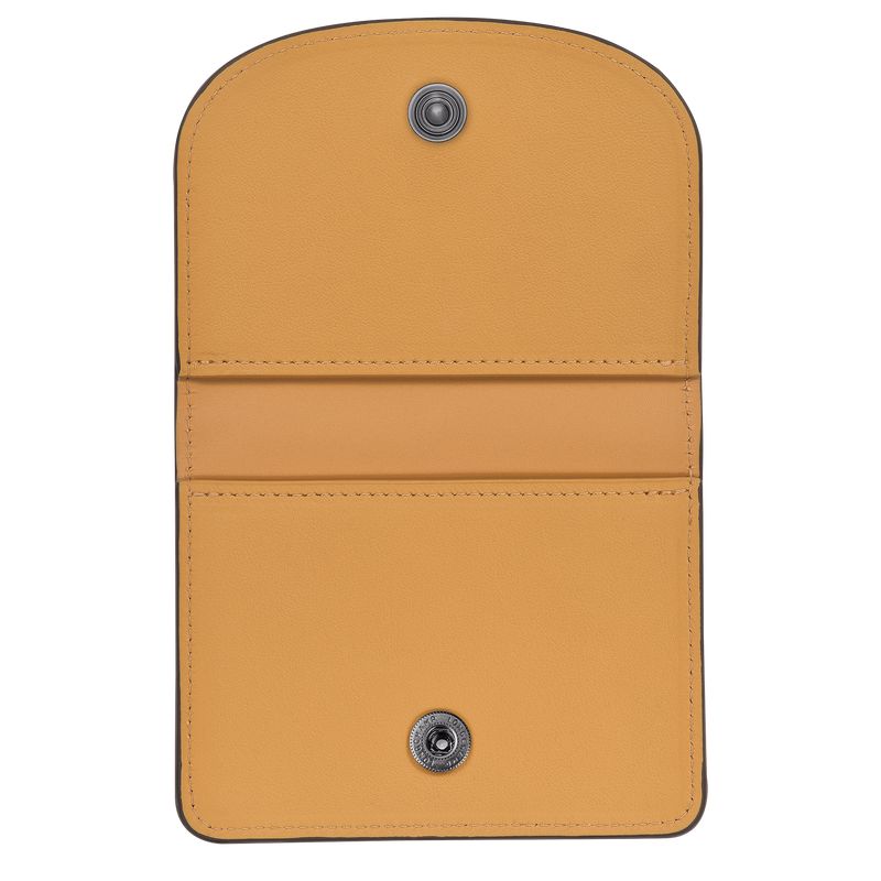 Orange Longchamp Le Pliage Xtra Men Card Holder | Ksa-819CTLUMD