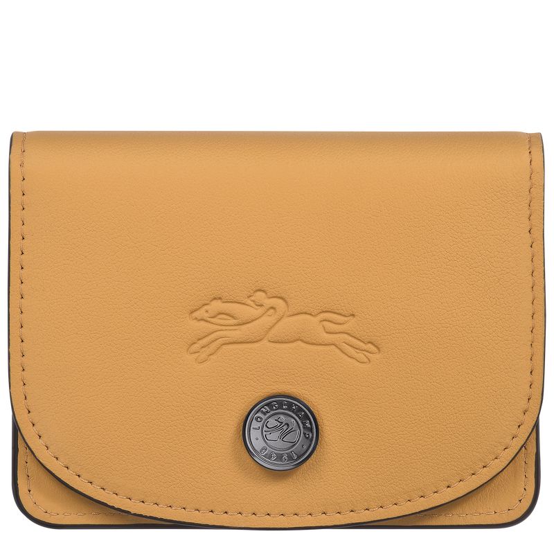 Orange Longchamp Le Pliage Xtra Men Card Holder | Ksa-819CTLUMD