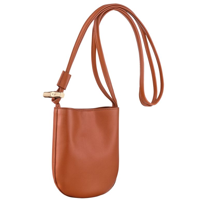 Orange Longchamp Le Roseau S Women Crossbody Bag | Ksa-708EXBJPL