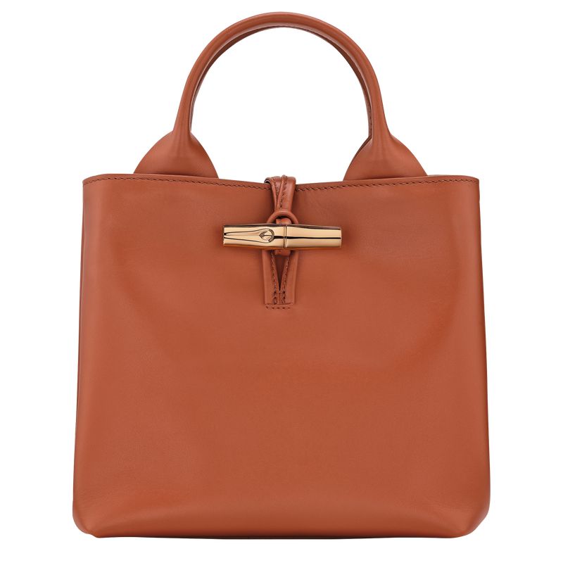 Orange Longchamp Le Roseau S Women Handbag | Ksa-798ITVHYX