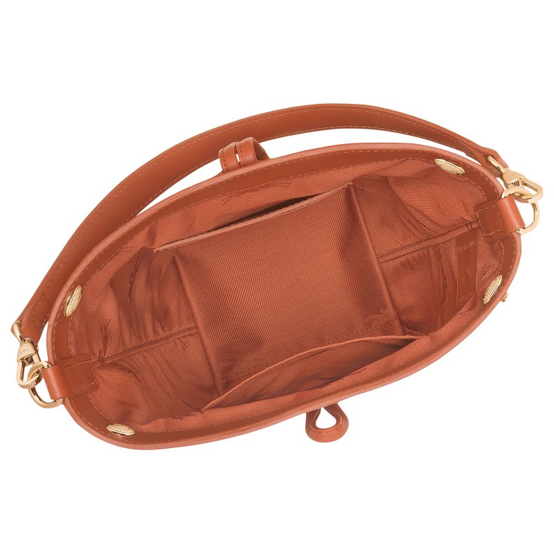 Orange Longchamp Le Roseau Xs Women Bucket Bag | Ksa-948WORBQM