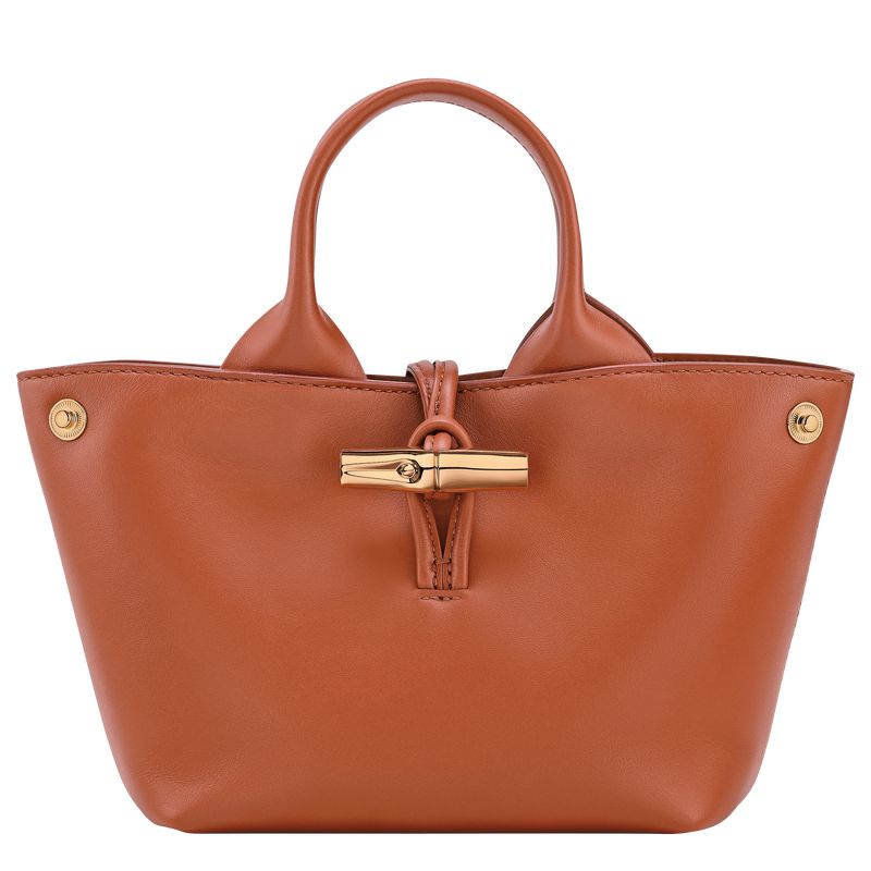 Orange Longchamp Le Roseau Xs Women Handbag | Ksa-961FUARBN