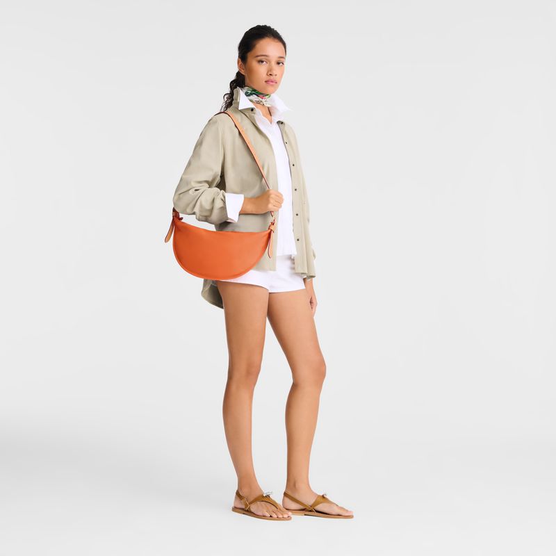Orange Longchamp Smoothie M Women Crossbody Bag | Ksa-246ACPQRE