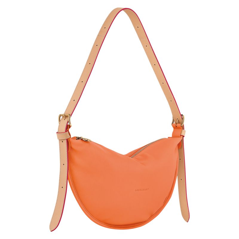 Orange Longchamp Smoothie M Women Crossbody Bag | Ksa-246ACPQRE