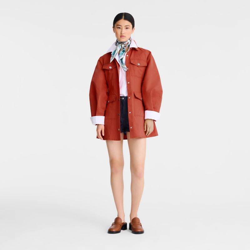 Pink Longchamp Canvas Women Dress | Ksa-592YZTVHP