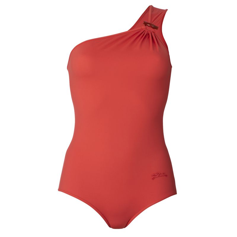 Pink Longchamp Jersey Women Swimsuit | Ksa-930KJRTZO