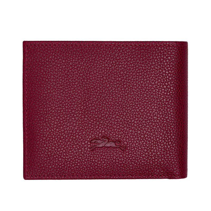 Pink Longchamp Le Foulonné Men Wallet | Ksa-810EQXDAZ
