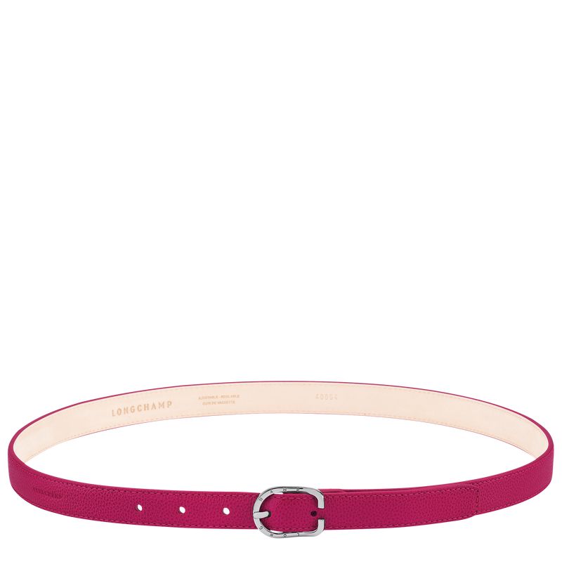 Pink Longchamp Le Foulonné Women Belt | Ksa-085PDEWAL