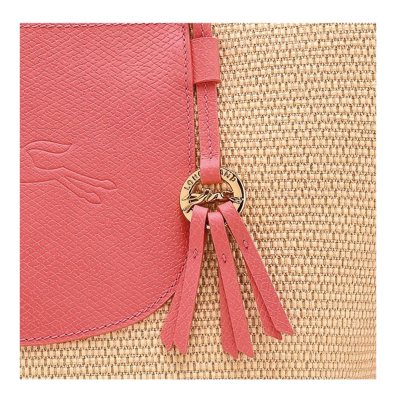 Pink Longchamp Le Pliage Collection L Basket Women Tote Bag | Ksa-307LHMYCR
