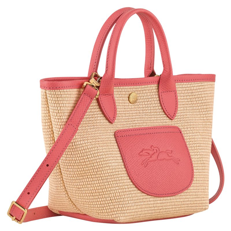 Pink Longchamp Le Pliage Collection Xs Basket Women Tote Bag | Ksa-958IGDZOY