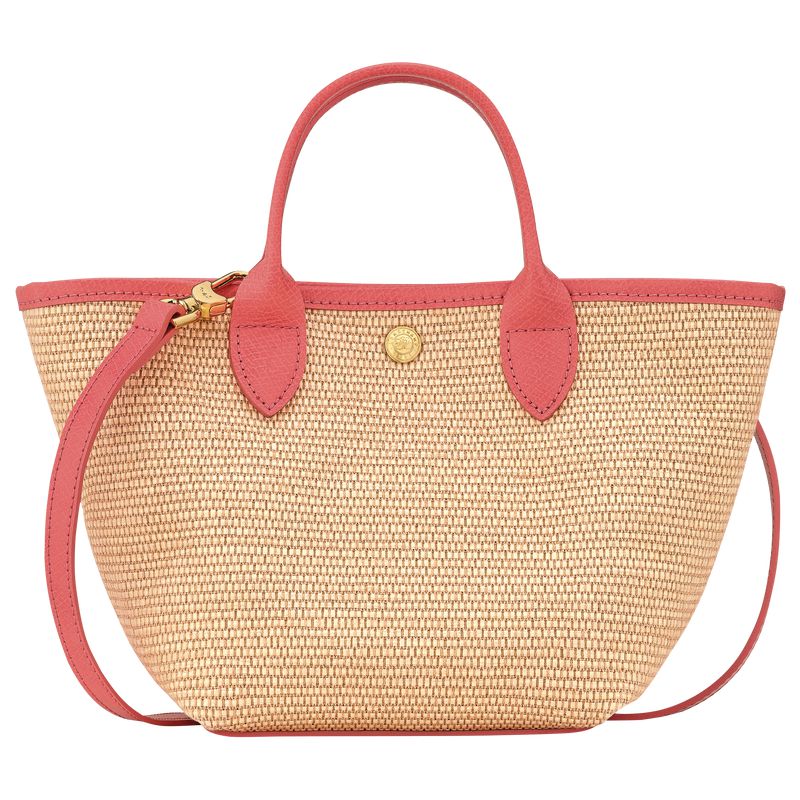 Pink Longchamp Le Pliage Collection Xs Basket Women Tote Bag | Ksa-958IGDZOY