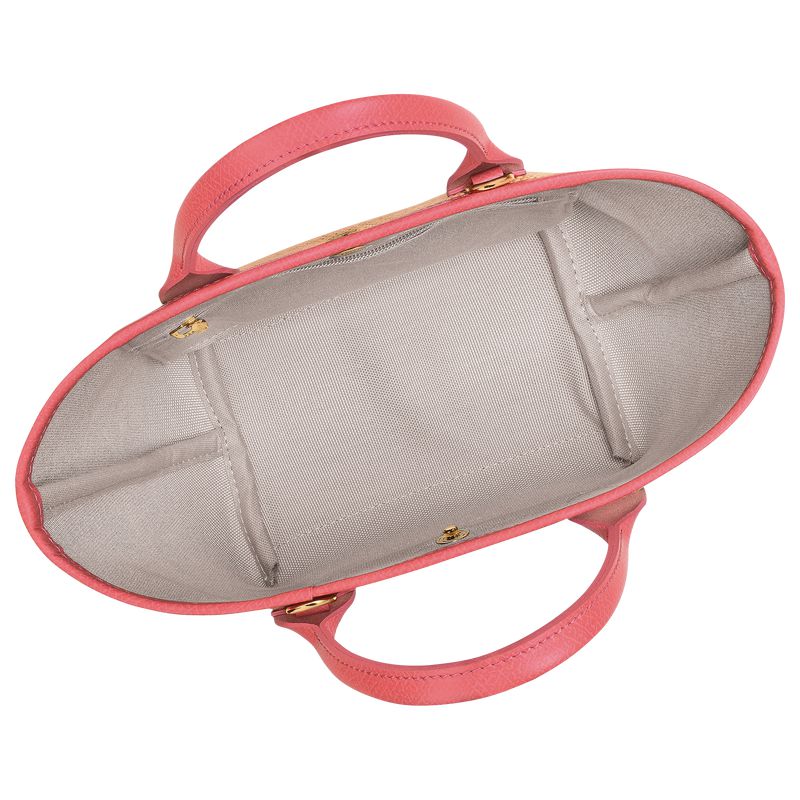 Pink Longchamp Le Pliage Collection Xs Basket Women Tote Bag | Ksa-958IGDZOY