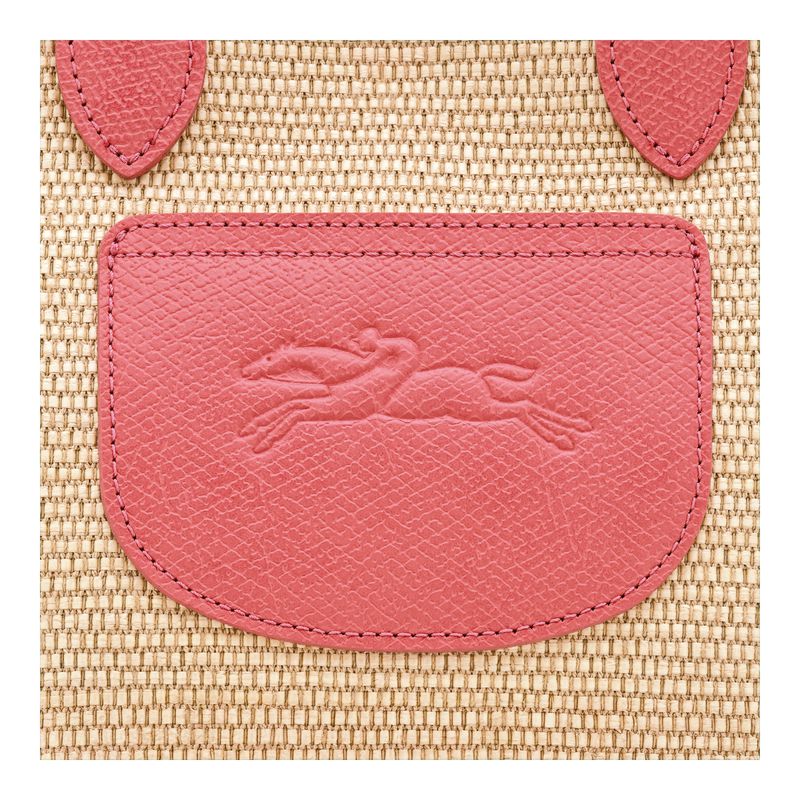 Pink Longchamp Le Pliage Collection Xs Basket Women Tote Bag | Ksa-958IGDZOY