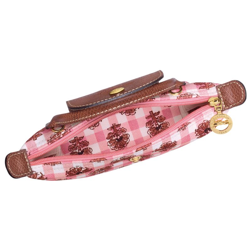 Pink Longchamp Le Pliage Collection Xs Women Pouch | Ksa-941ZQLNBG