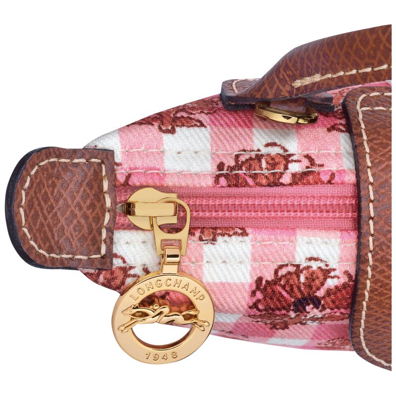 Pink Longchamp Le Pliage Collection Xs Women Pouch | Ksa-941ZQLNBG