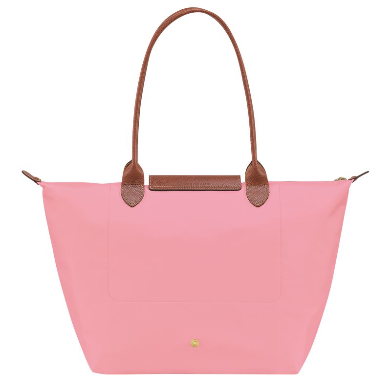 Pink Longchamp Le Pliage Original L Women Tote Bag | Ksa-819WFXLPV