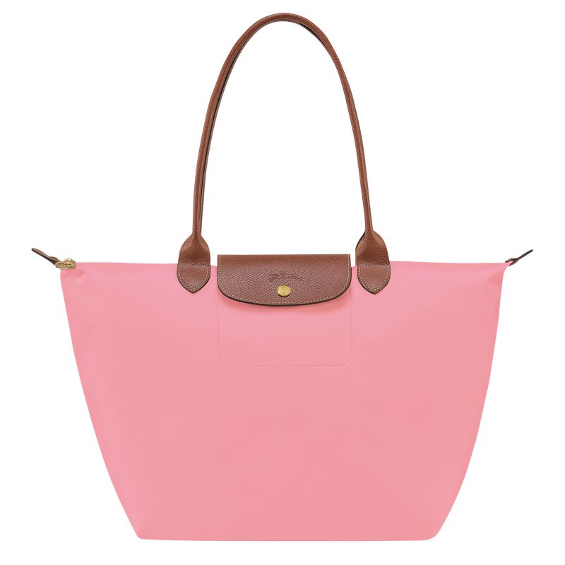 Pink Longchamp Le Pliage Original L Women Tote Bag | Ksa-819WFXLPV