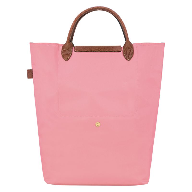 Pink Longchamp Le Pliage Original M Men Tote Bag | Ksa-875NKCGME
