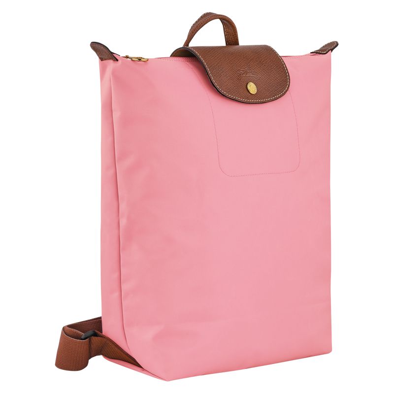 Pink Longchamp Le Pliage Original M Men Backpack | Ksa-591DESHMC