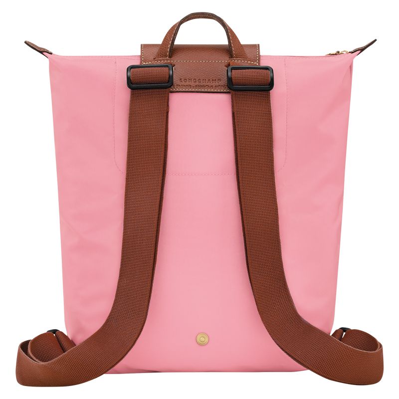 Pink Longchamp Le Pliage Original M Men Backpack | Ksa-591DESHMC