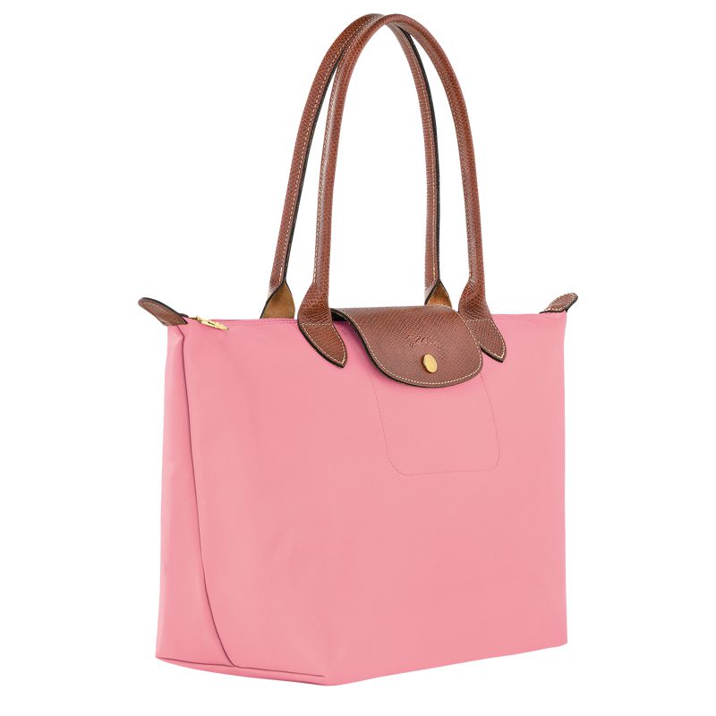 Pink Longchamp Le Pliage Original M Women Tote Bag | Ksa-369YTHXUR