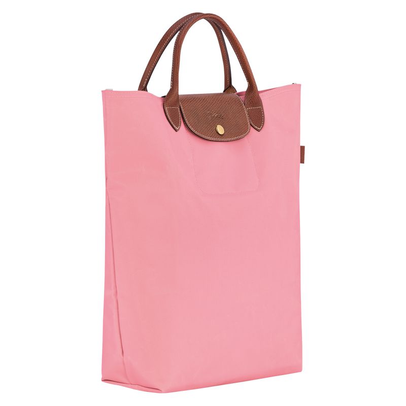 Pink Longchamp Le Pliage Original M Women Tote Bag | Ksa-608QUVDAK
