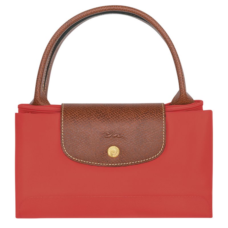 Pink Longchamp Le Pliage Original M Women Handbag | Ksa-156SZDMPF
