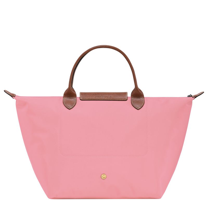 Pink Longchamp Le Pliage Original M Women Handbag | Ksa-204ECOLIP