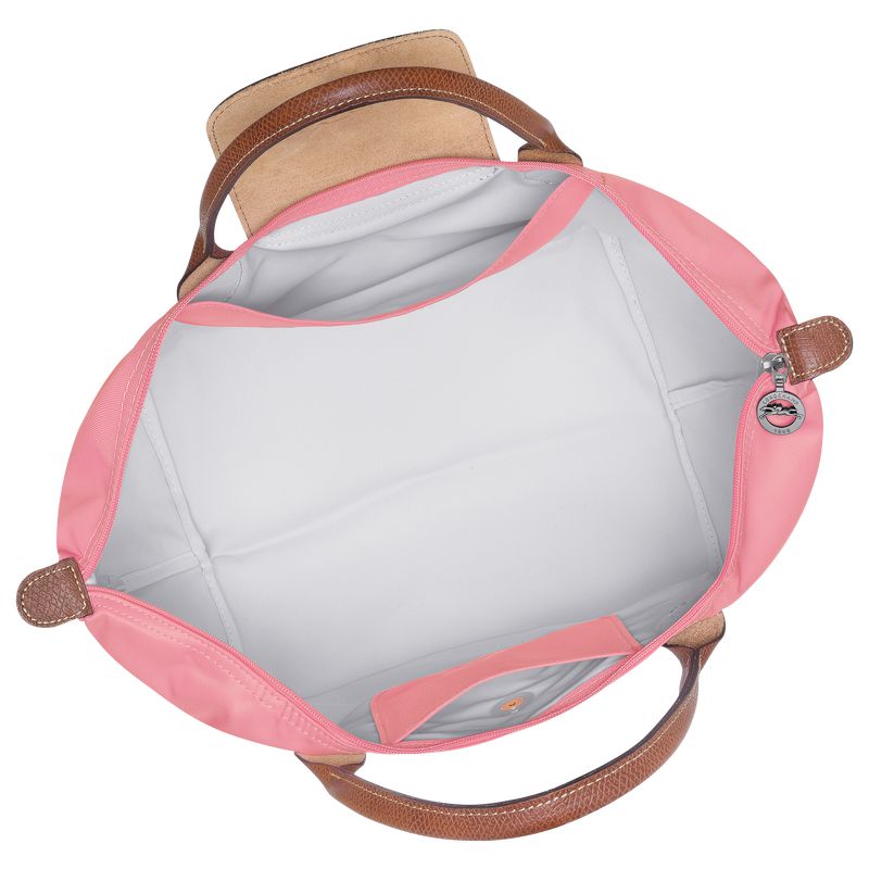 Pink Longchamp Le Pliage Original M Women Handbag | Ksa-204ECOLIP